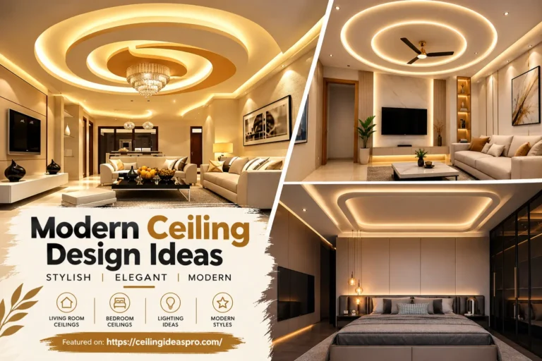 New Ceiling Design Ideas for a Stylish Home