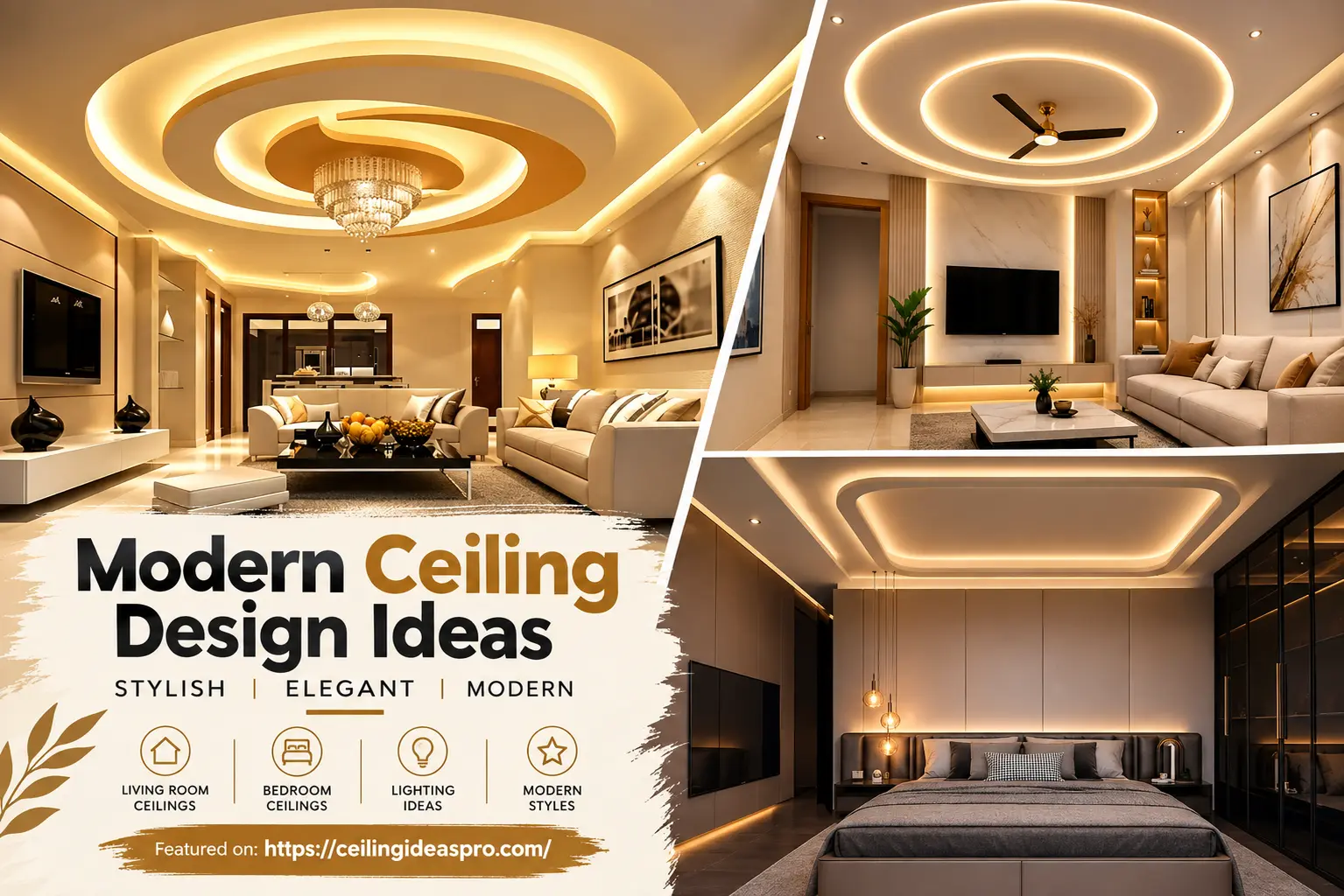 New Ceiling Design Ideas for a Stylish Home