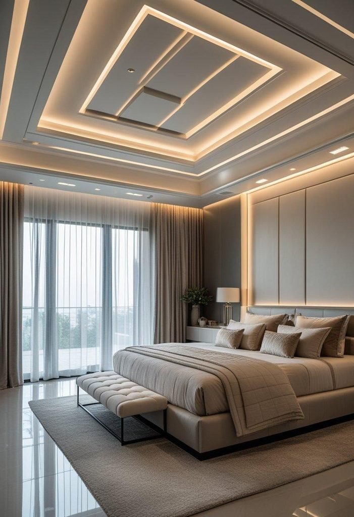 False Ceiling Design for Bedroom