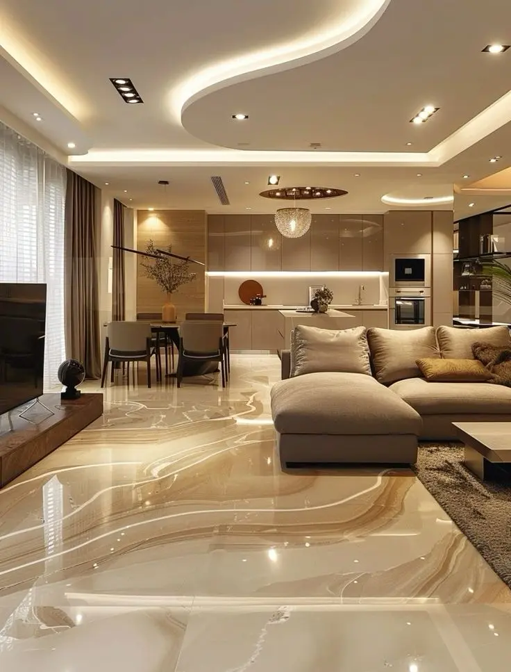 Living Room New Ceiling Design