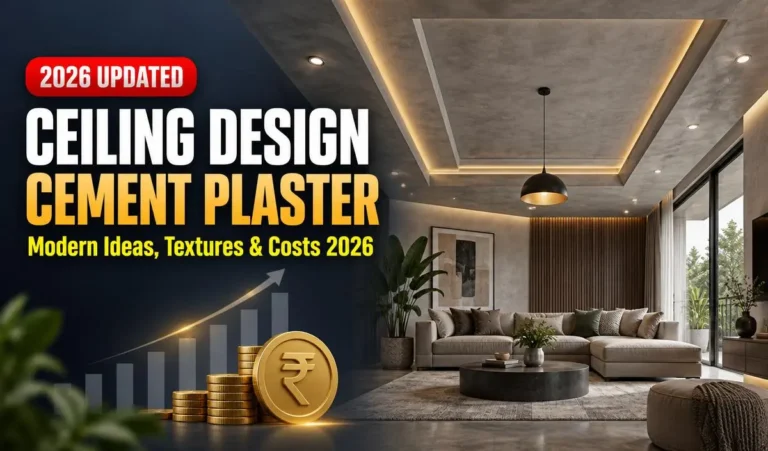 ceiling design cement plaster