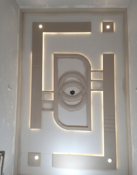 Plus Minus POP Design for Bedroom